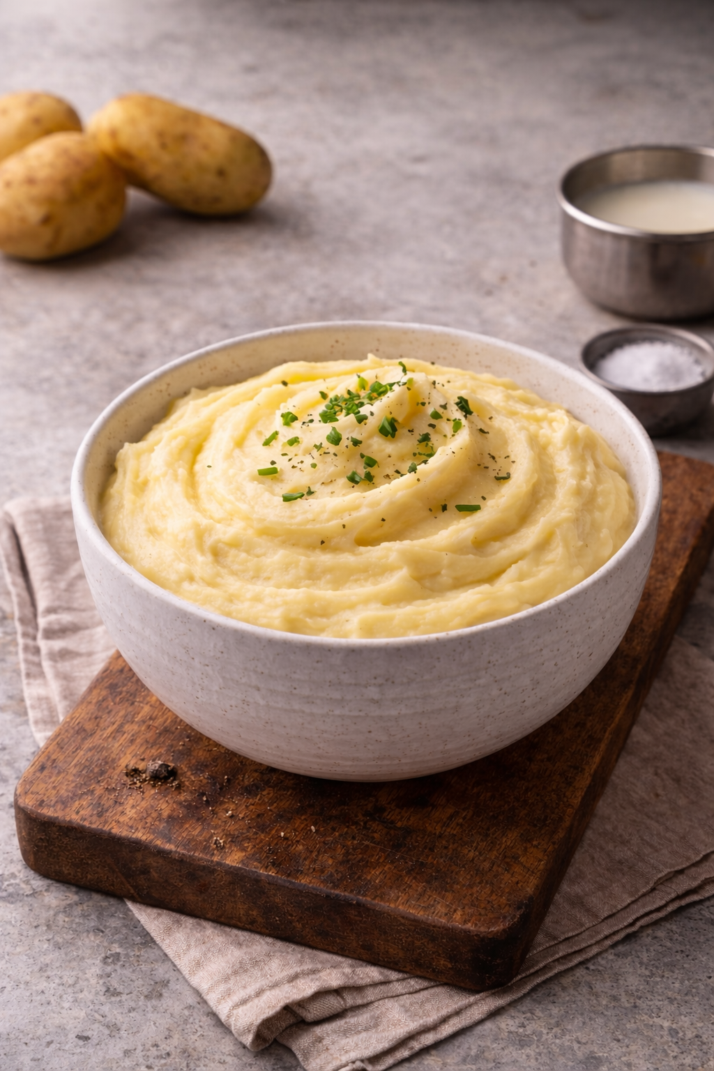 Purée de pommes de terre ultra onctueuse
